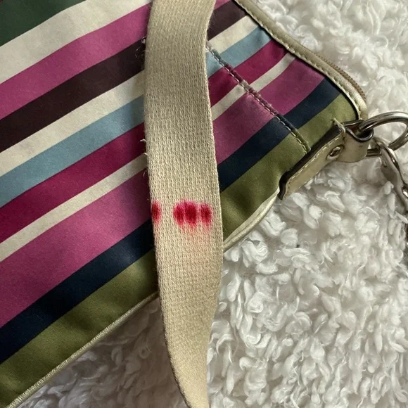 Coach LEGACY Multicolor Striped Crossbody Bag - Picture 3 of 5